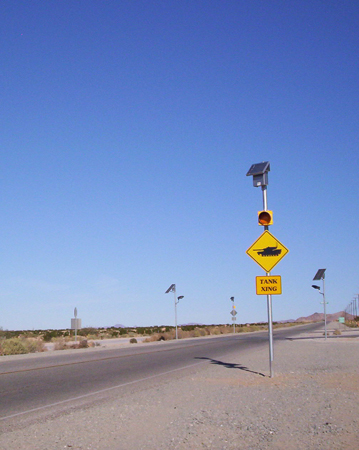 solar hazard flasher