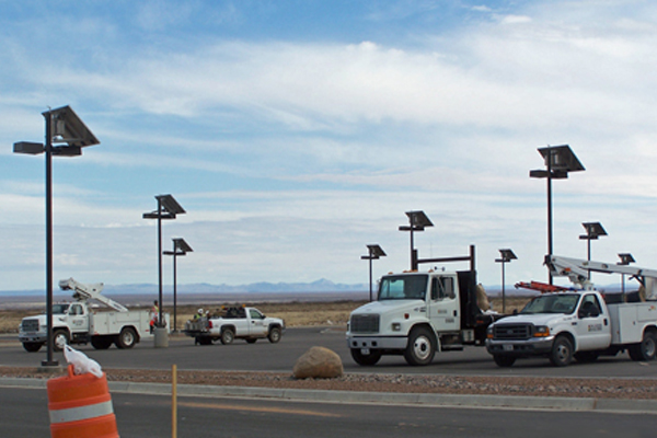 Solar Lighting System Installation in Remote Location Solar Lighting System Installation in Remote Location