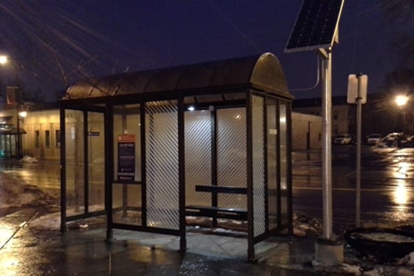 Solar Bus Shelter Design