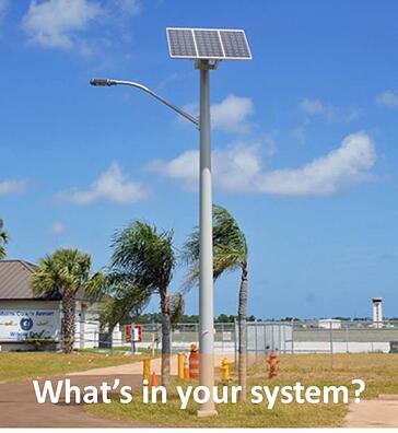 Solar Street Light Components