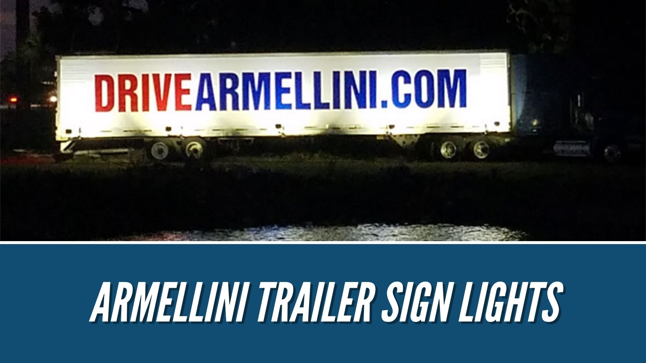 Armellini Trailer Sign Lights