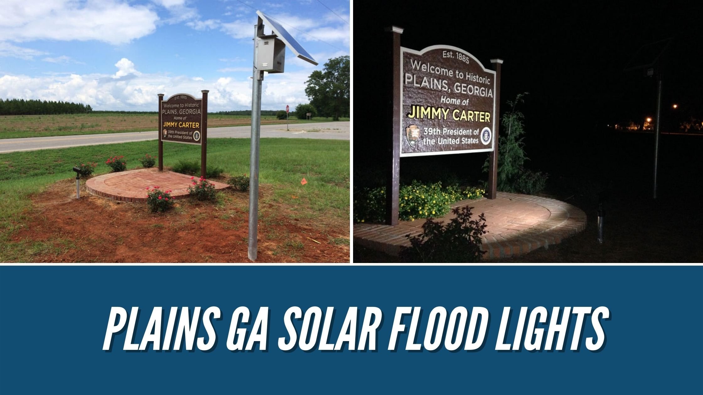 Plains GA Solar Flood Lights