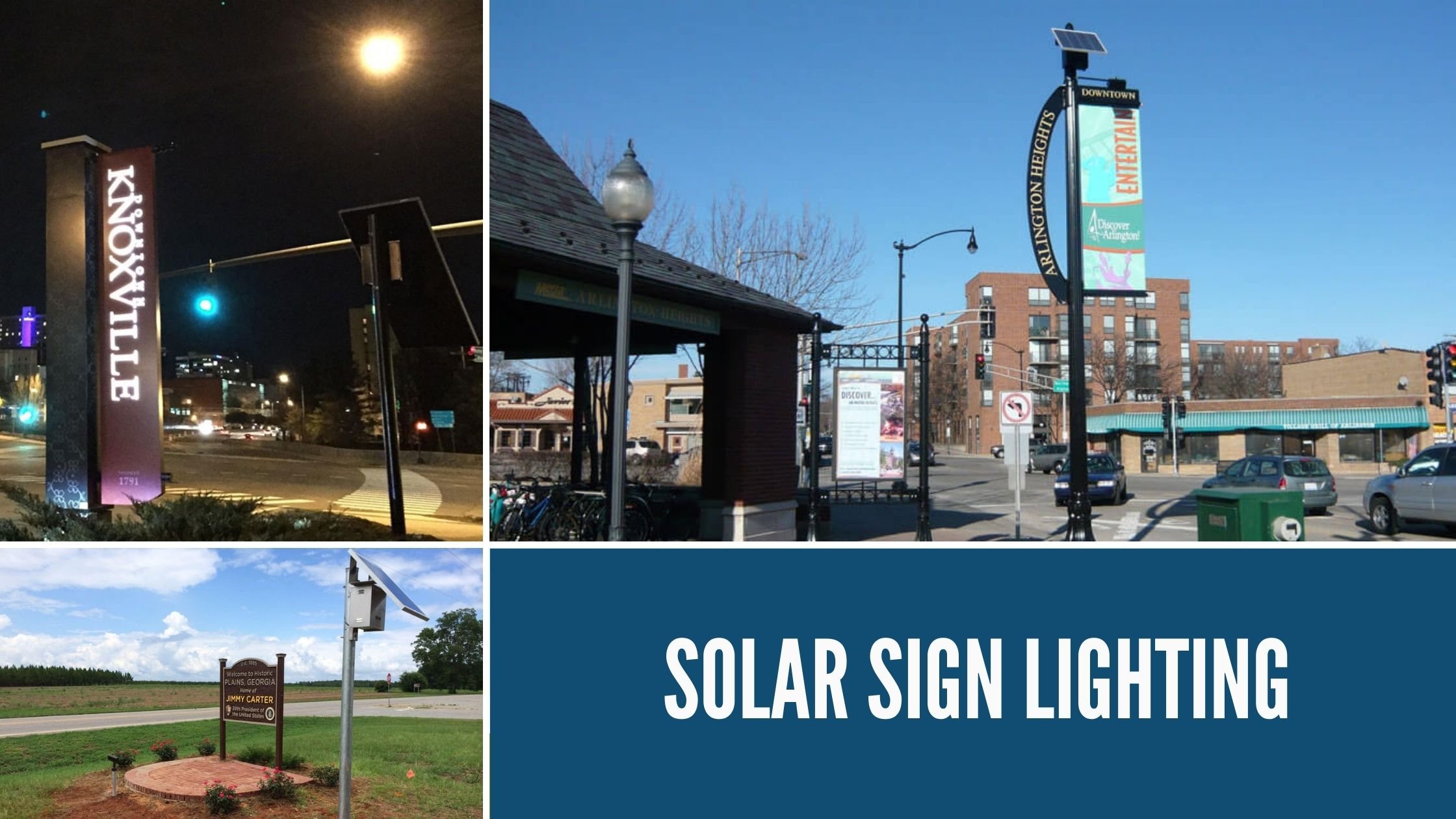 Solar Sign Lighting