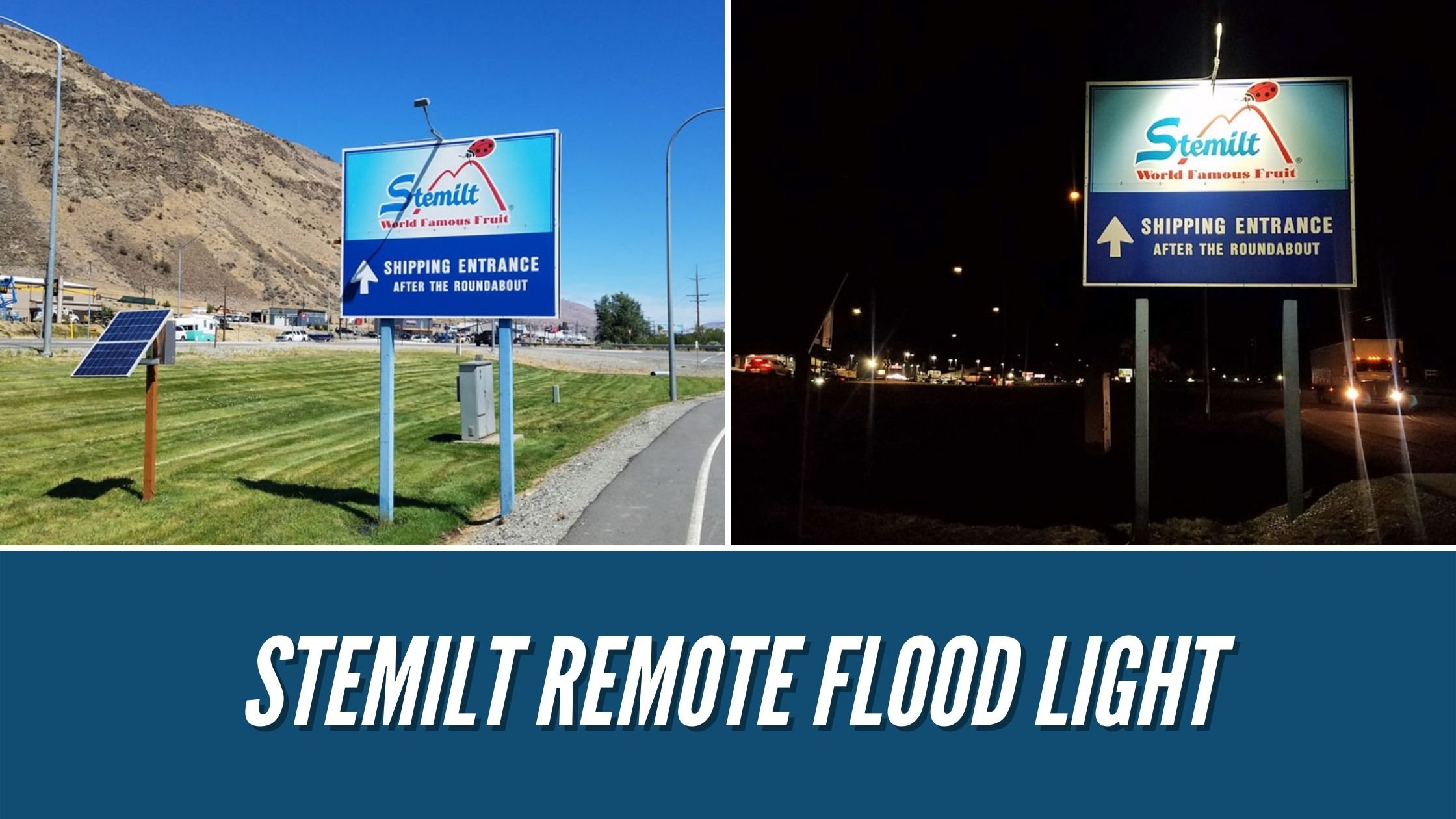 Stemilt Remote Flood Light