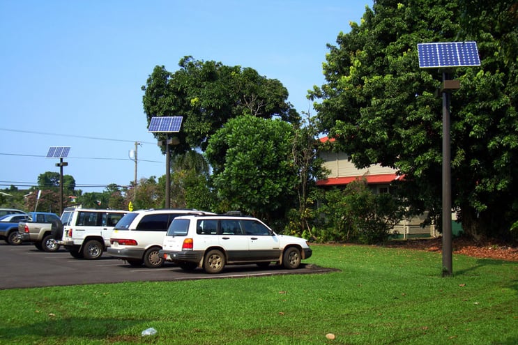 Hilo Hawaii Solar Lighting for Parking Lot Hilo Hawaii Solar Lighting for Parking Lot