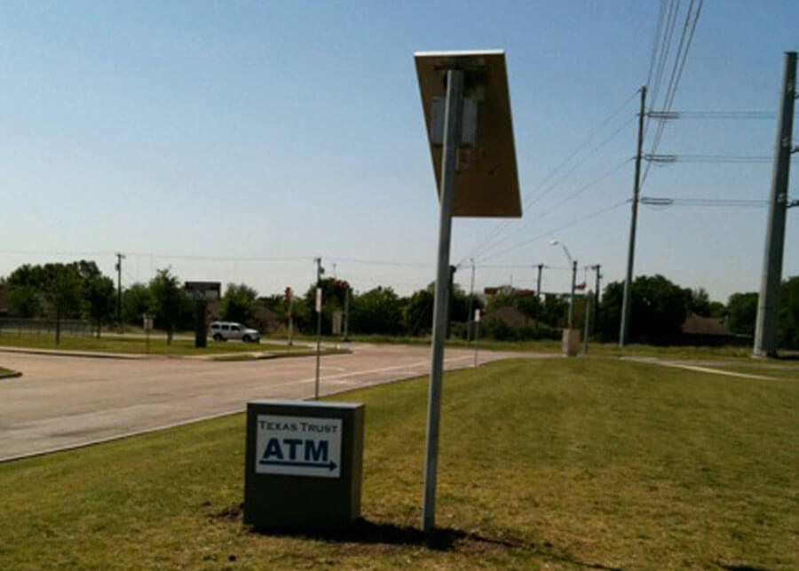 Texas Trust Solar Sign Lighting System