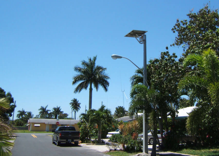 Dania Beach Solar Lighting System Hurricane Resistant