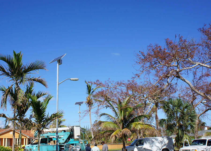 Solar Street Light Westwood Villas Caribbean