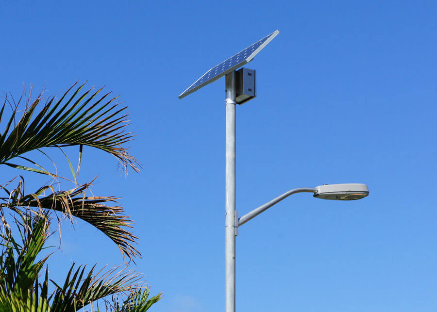 Solar LED Street Lights Westwood Villas Caribbean