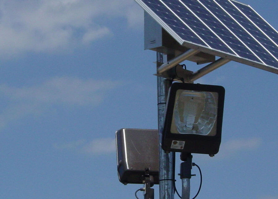 Solar Security Lighting Projects Completed By Sepco 106th Arq Portable Solar Security Lights