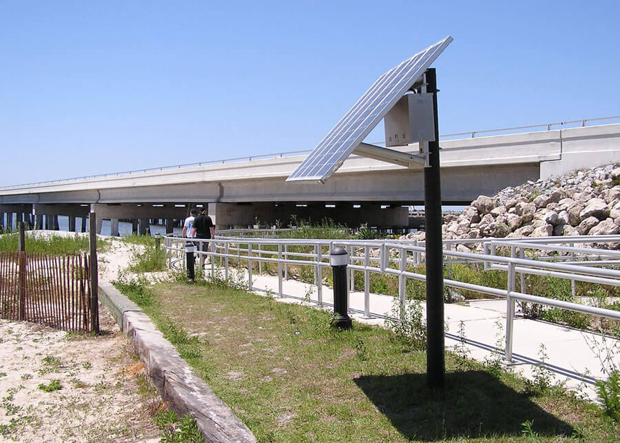 Big Talbot Island State Park Solar Walkway Lighting