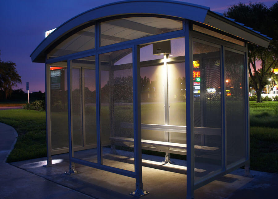 Martin County Bus Shelter Lighting System