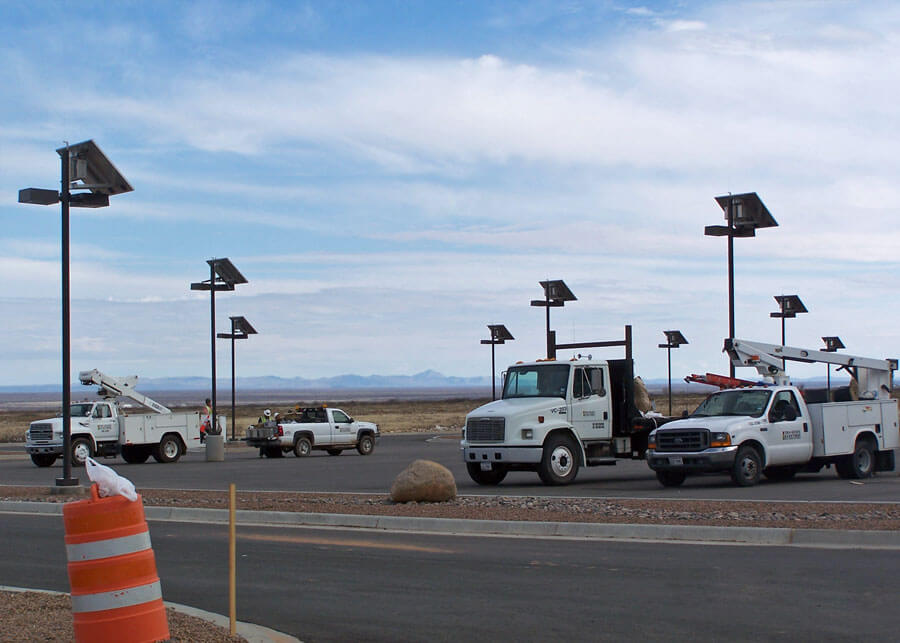 Solar Outdoor Lighting Day