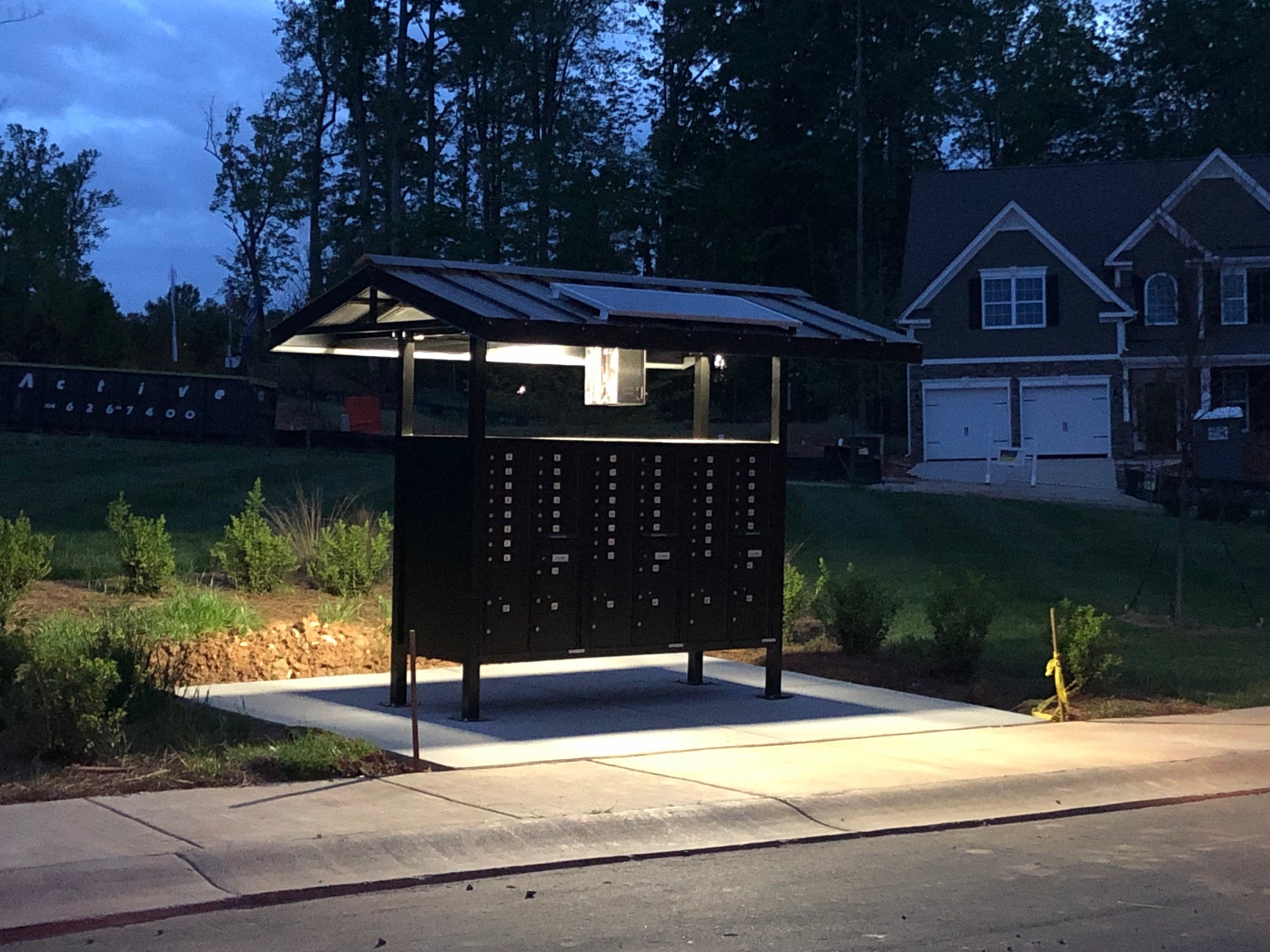 cypress solar mailbox lights