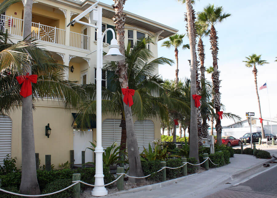 Bradenton Beach Decorative Turtle Friendly Solar Street Lighting