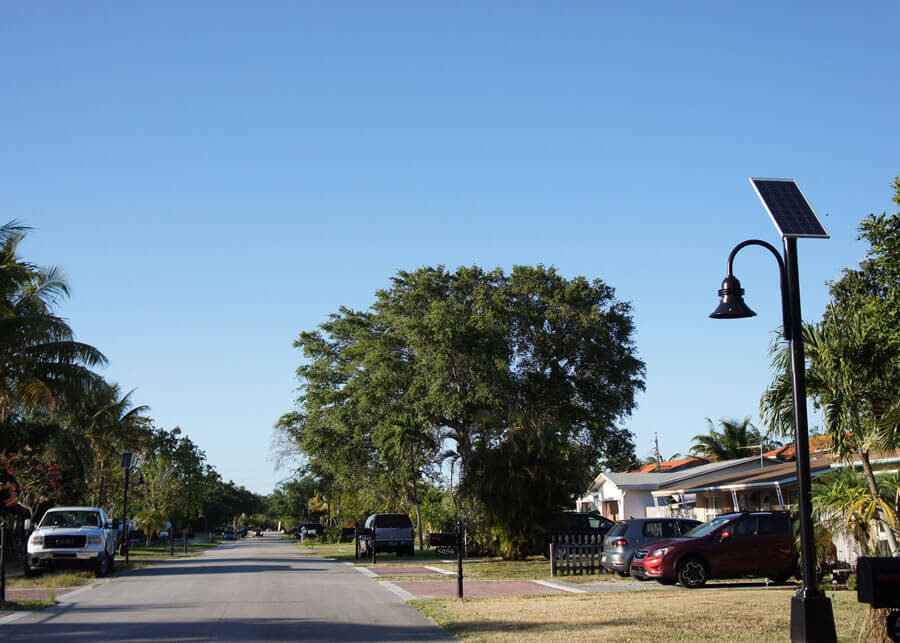 Dania Beach Decorative Street Solar Lighting