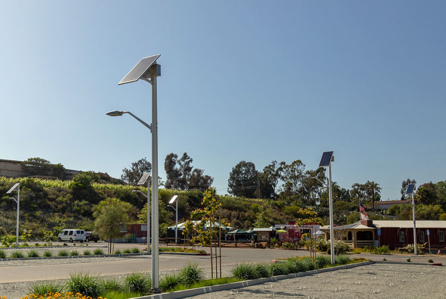 Botanical Garden Solar LED Lighting for Parking Lot