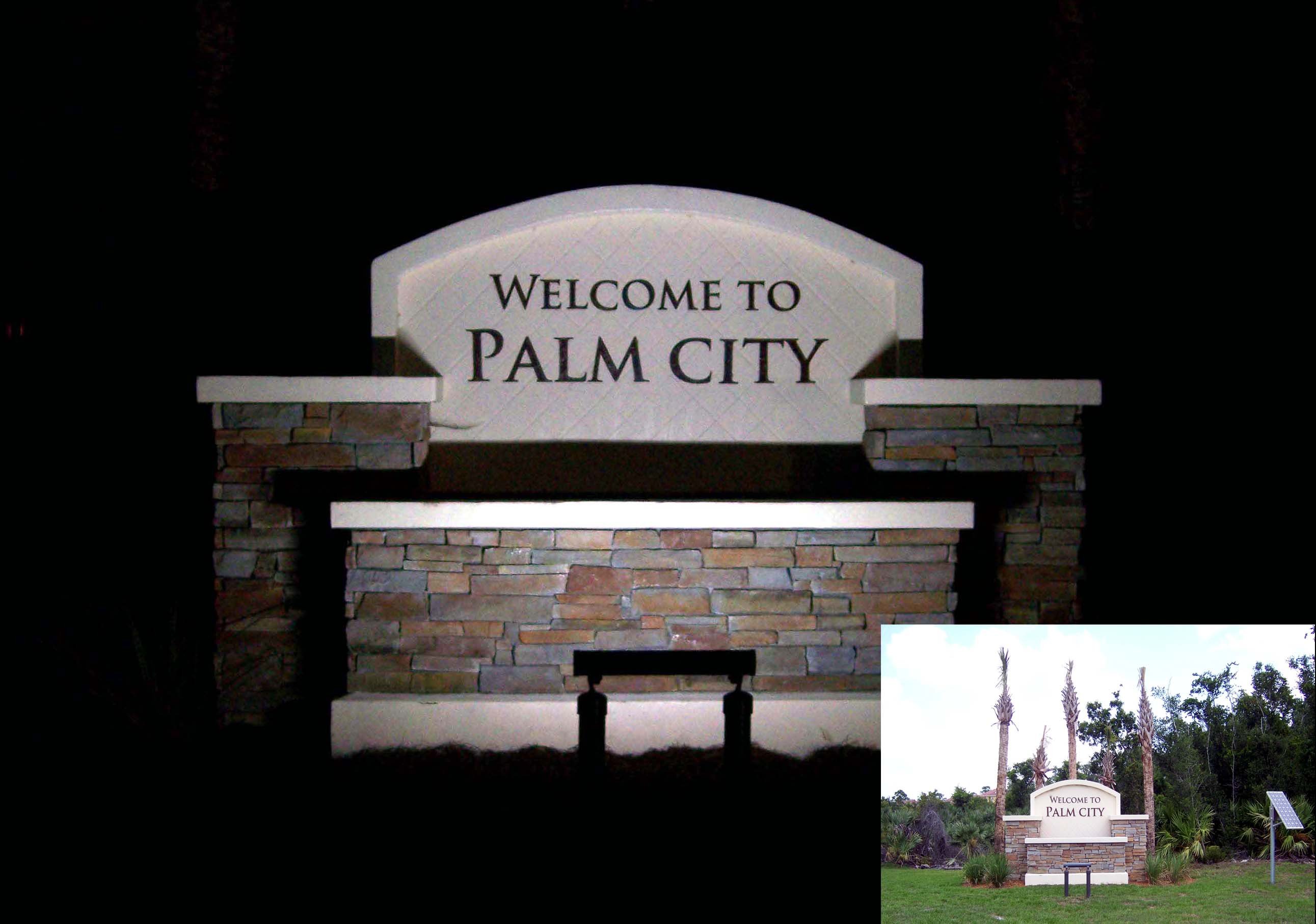 How Outdoor Solar Sign Lights Are Used For Citieunilities Outdoor Solar Sign Light Palm City