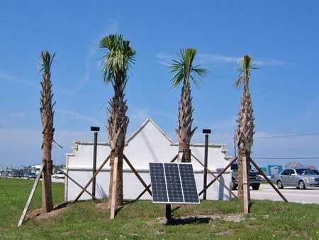 Martin County Solar Sign Lights