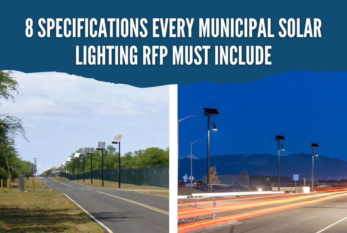 8 Specifications Every Municipal Solar Lighting RFP Must Include