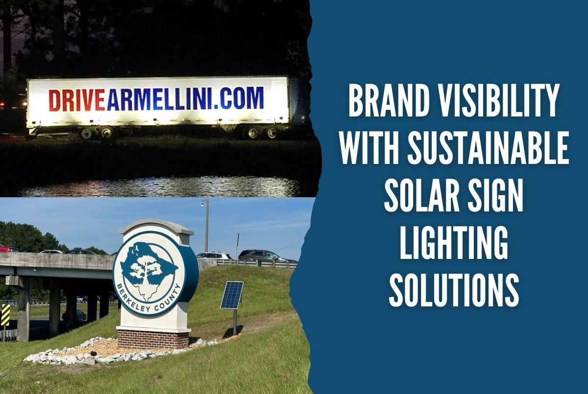 Brand Visibility with Sustainable Solar Sign Lighting Solutions