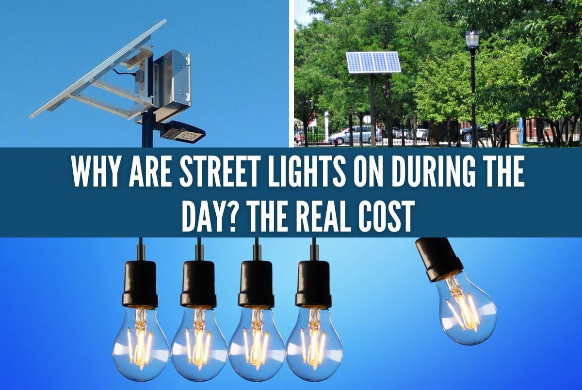 Why Are Street Lights On During the Day? The Real Cost