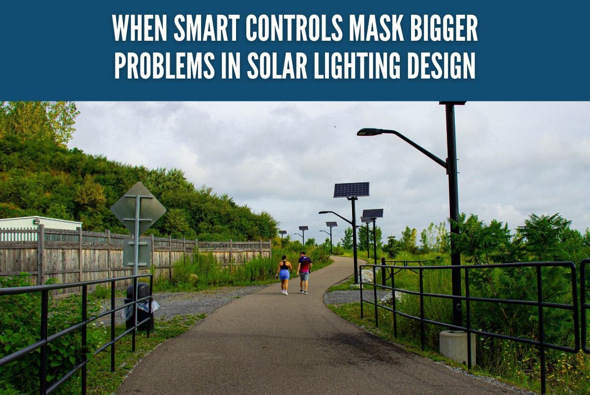 When Smart Controls Mask Bigger Problems in Solar Lighting Design
