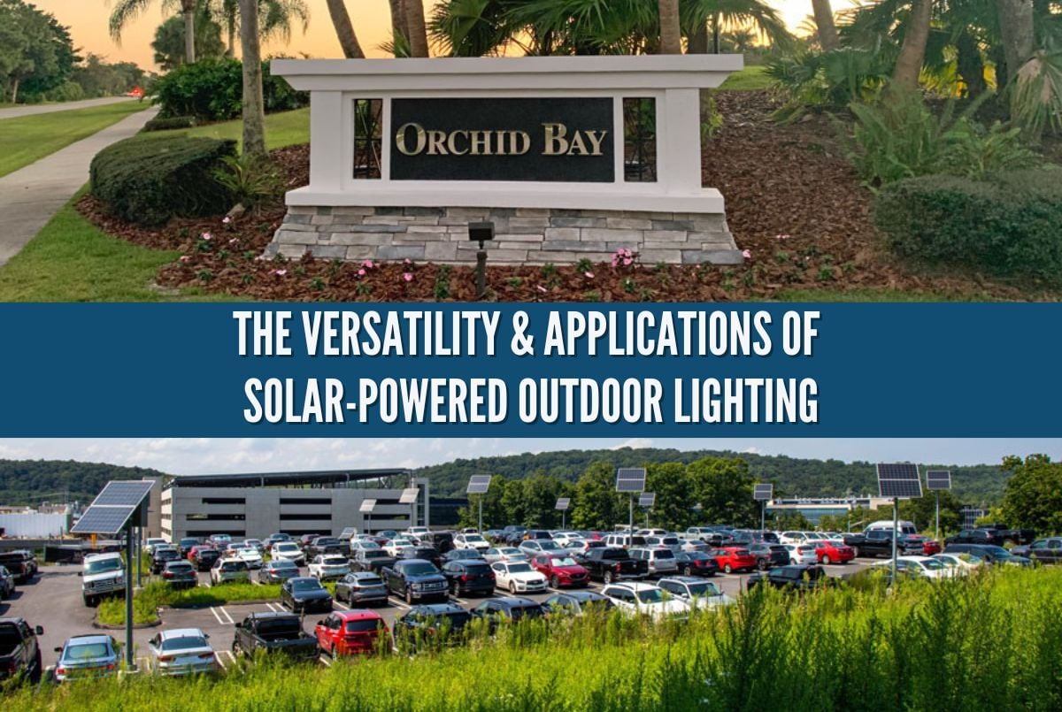 The Versatility & Applications of Solar-Powered Outdoor Lighting