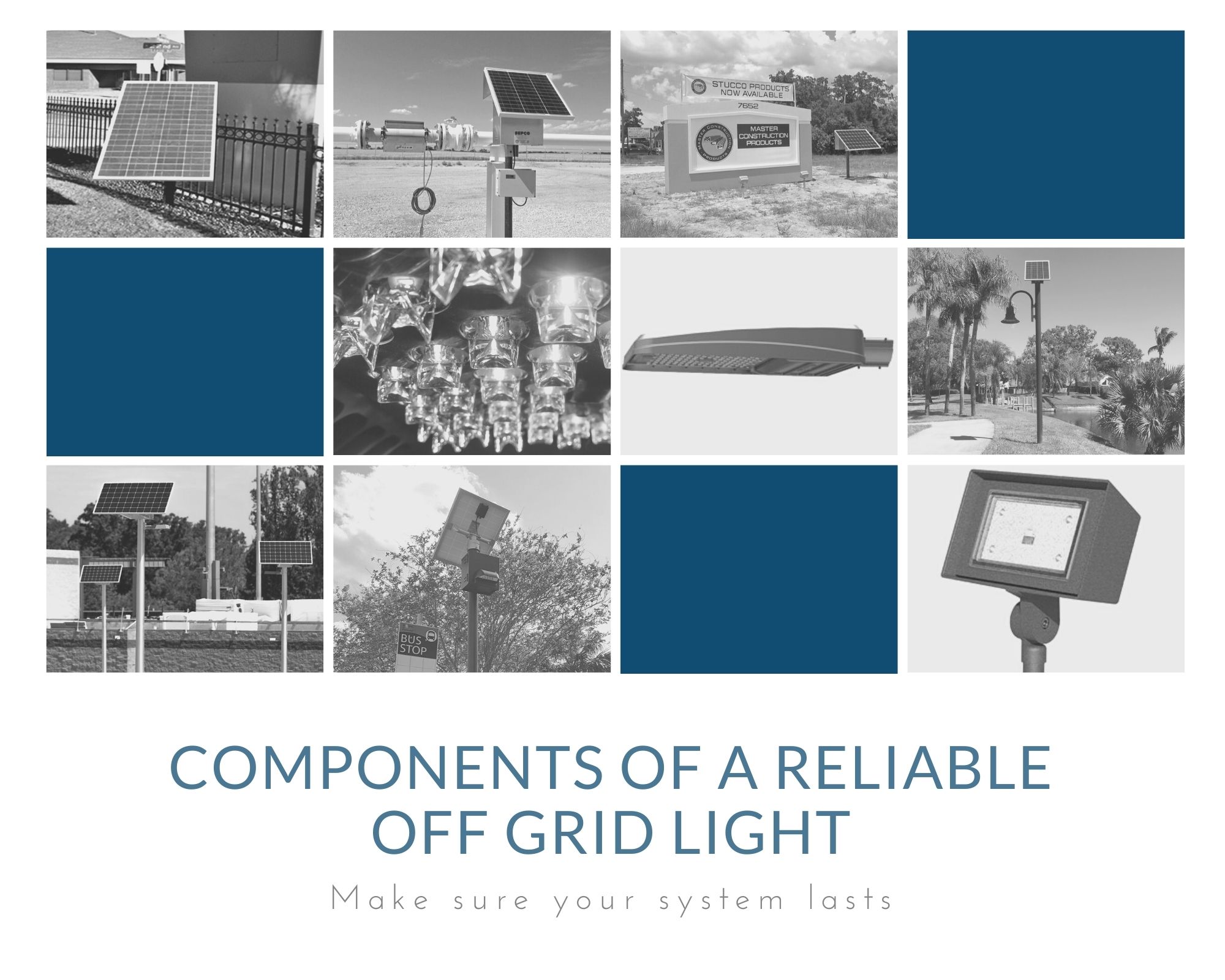 Components of a Reliable Off Grid Lighting System