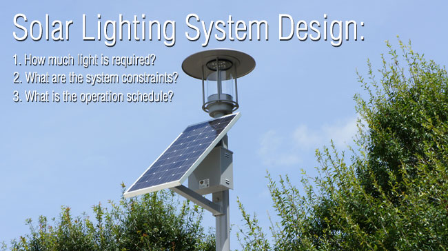 Design the Perfect Solar Lighting System