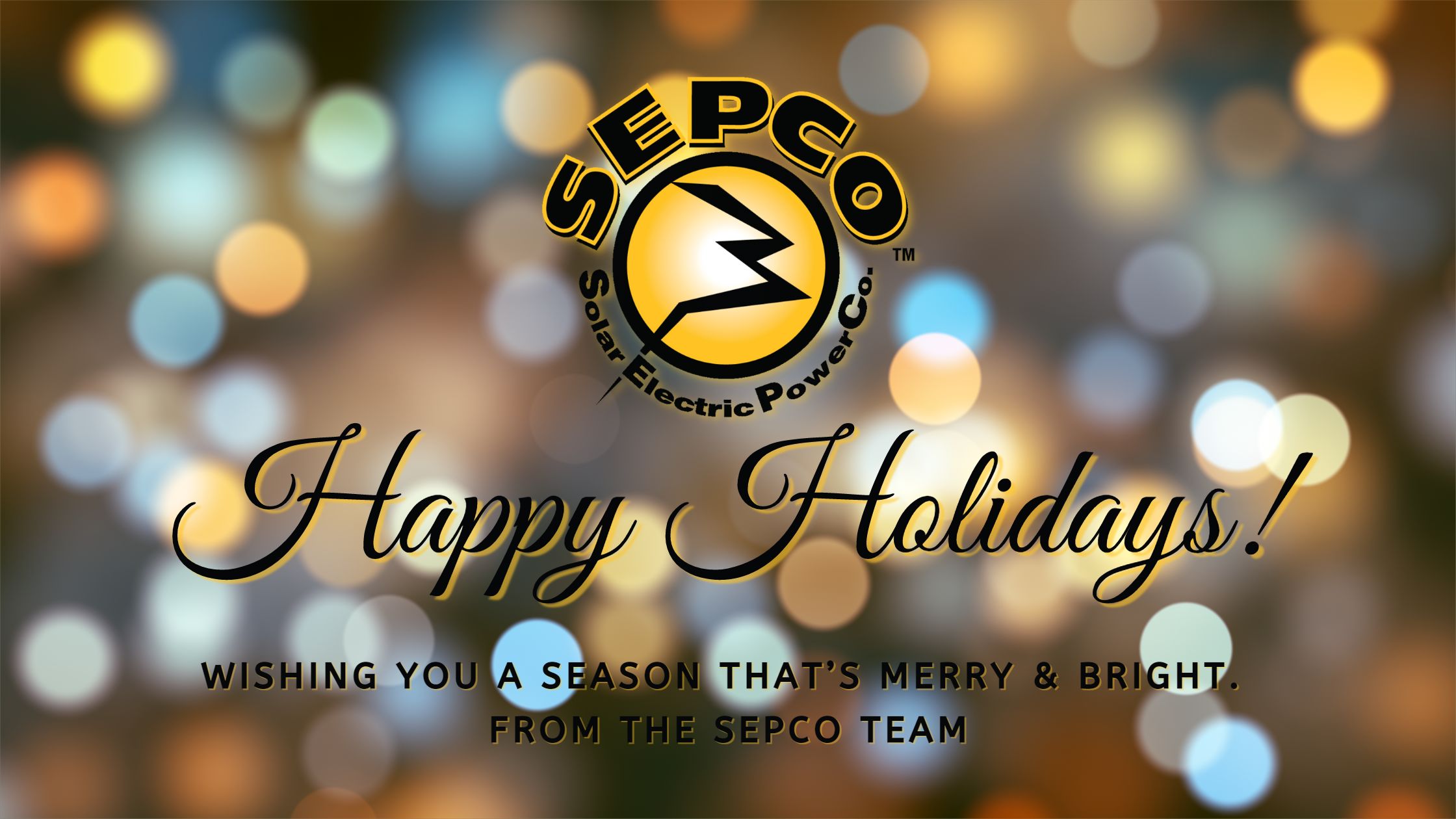Happy Holidays from the SEPCO Team