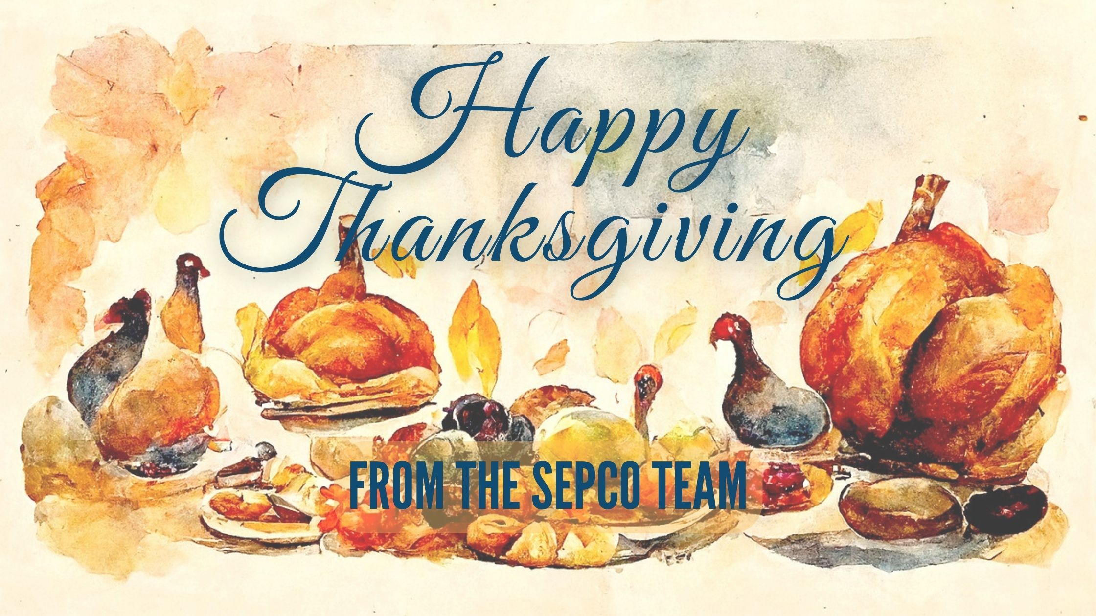 Wishing Everyone a Happy Thanksgiving from SEPCO