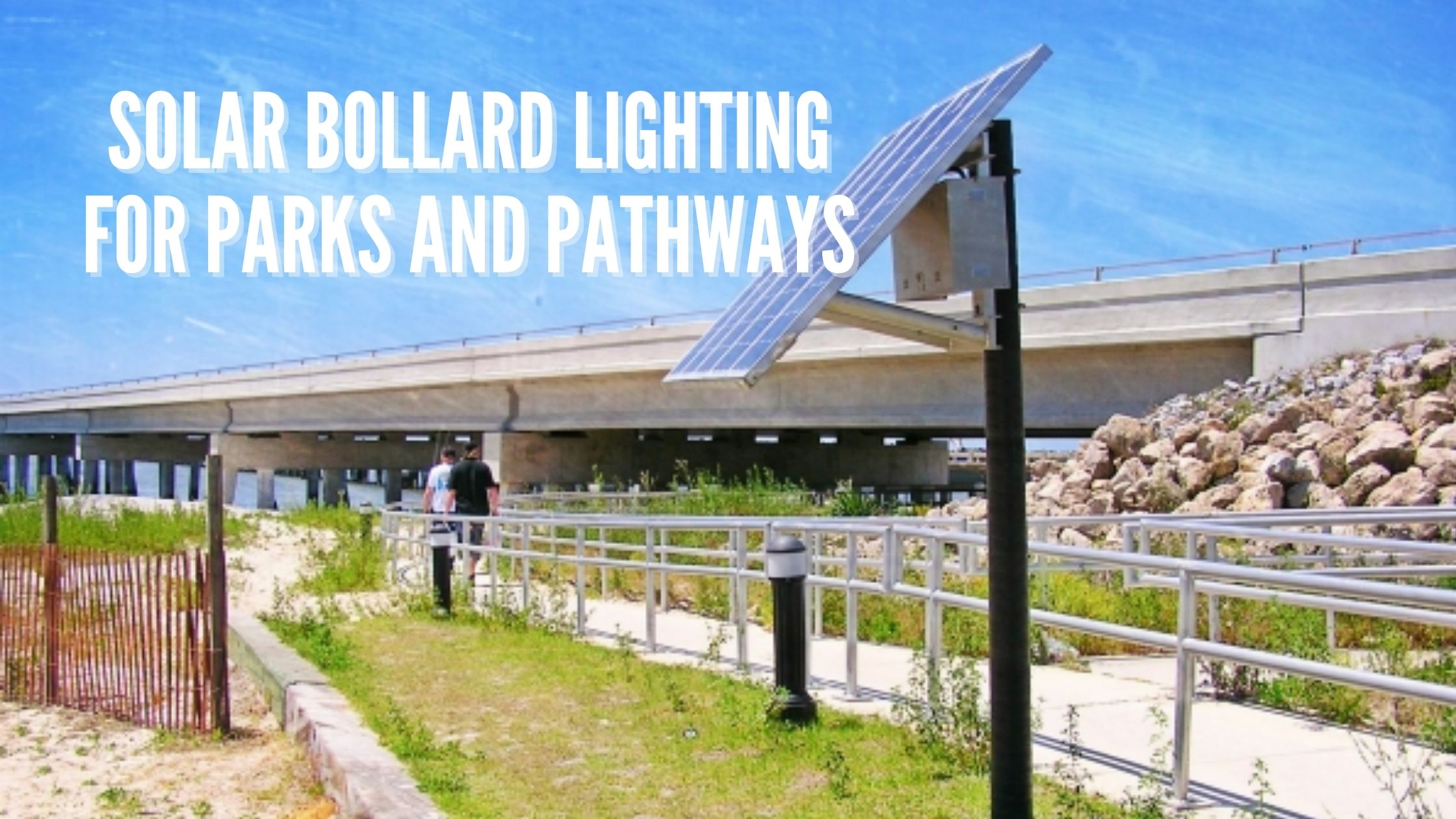 Solar Bollard Lighting for Parks and Pathways