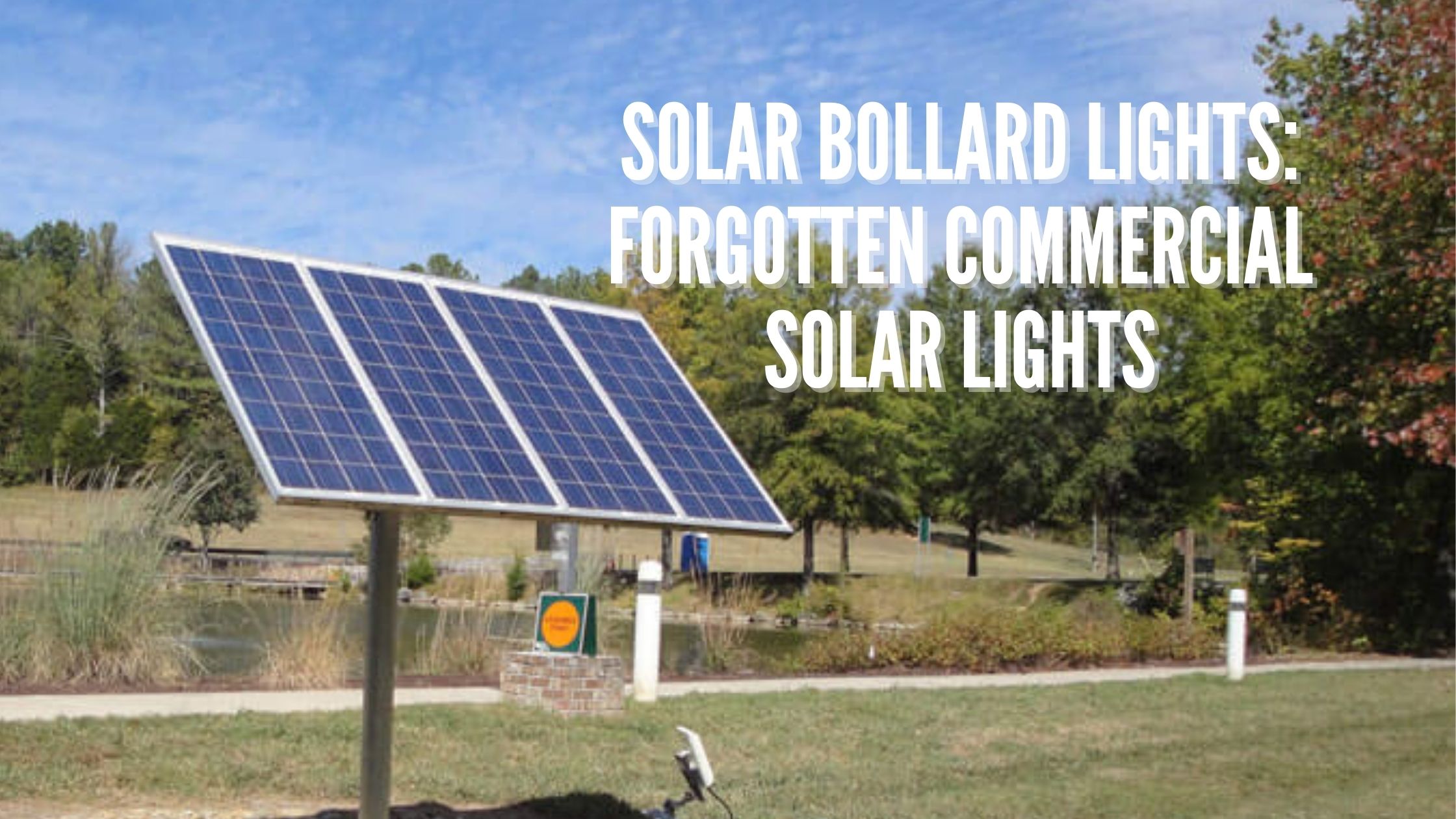 Solar Bollard Lights Forgotten Commercial Solar Lights