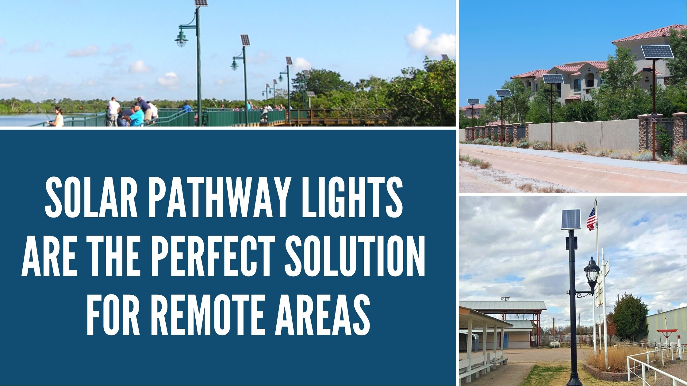 Solar Pathway Lights are the Perfect Solution for Remote Areas