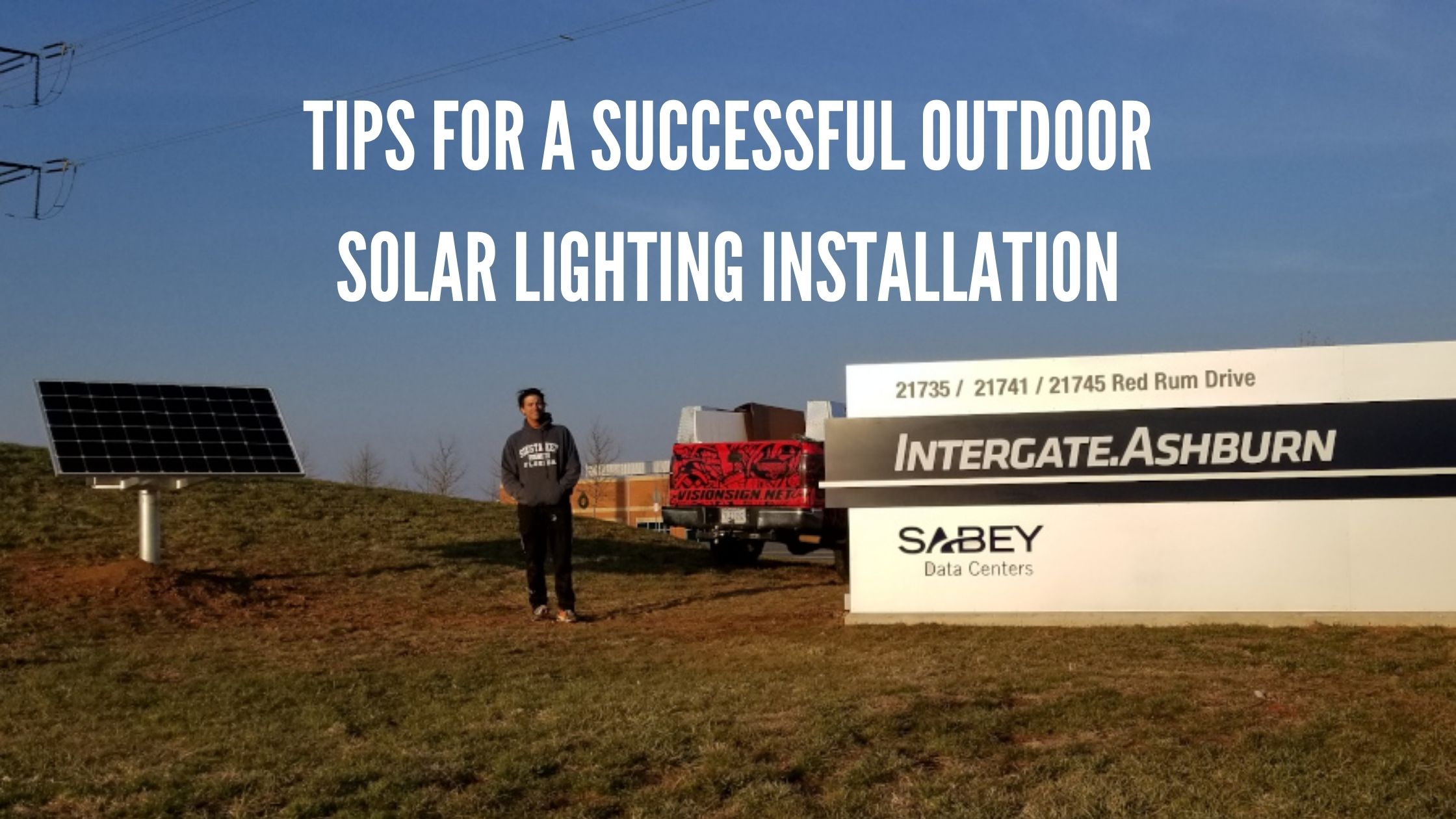 Tips for A Successful Outdoor Solar Lighting Installation