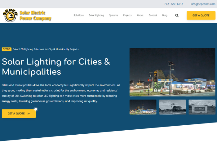 Cities and Municipalities Page