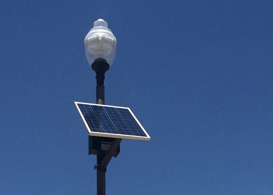 Bucklin Park Acorn Solar LED Light