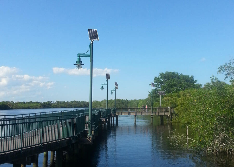 PSL Riverwalk Solar Pathway Lighting Overview