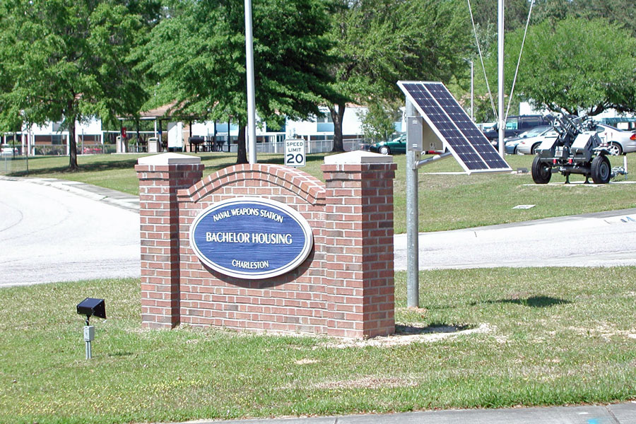 NWS Charleston Solar Sign Light System