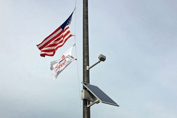 Parkway High School Solar Flaglight System SolarRFL