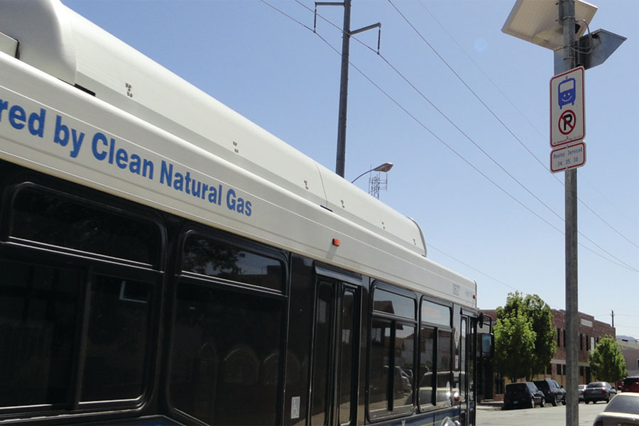 El Paso TX Solar Bus Stop Lighting