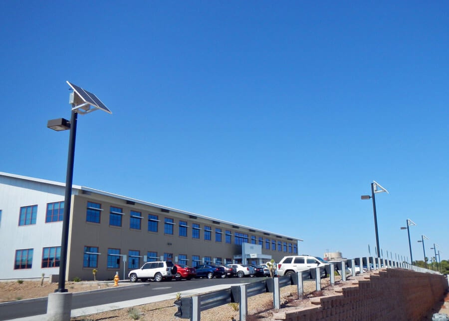 Commercial Solar Lighting Project for BOR Lower Colorado
