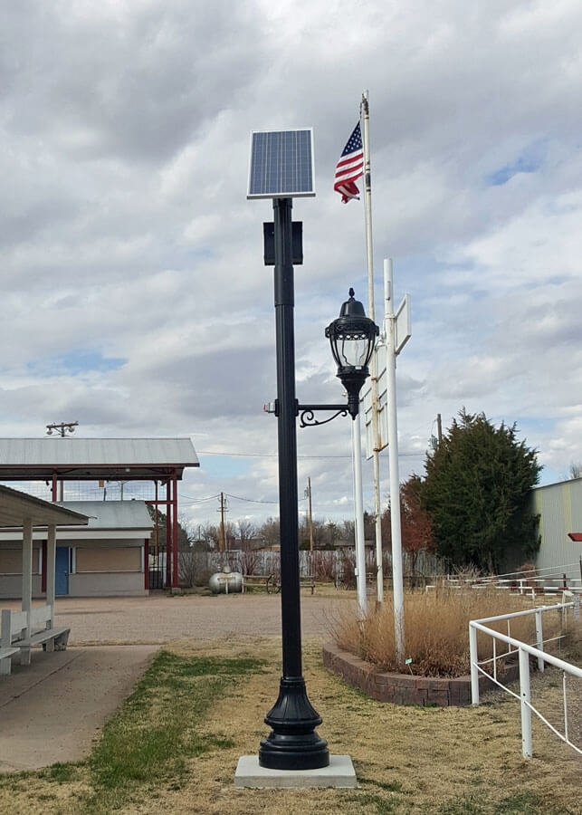 Washington Fair Grounds London Decorative LED Solar Light