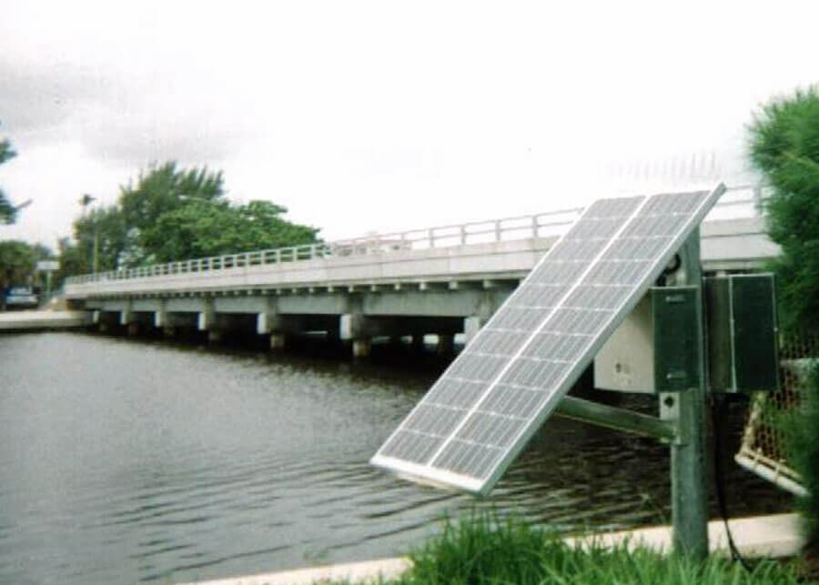 Solar Power for Flow Meter