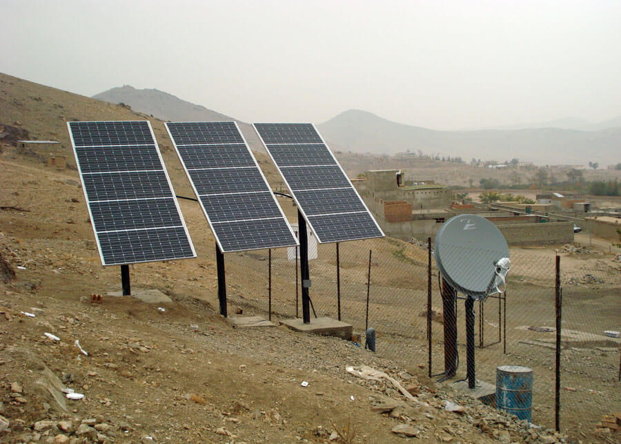 Afghanistan Solar Powered Seismic Station