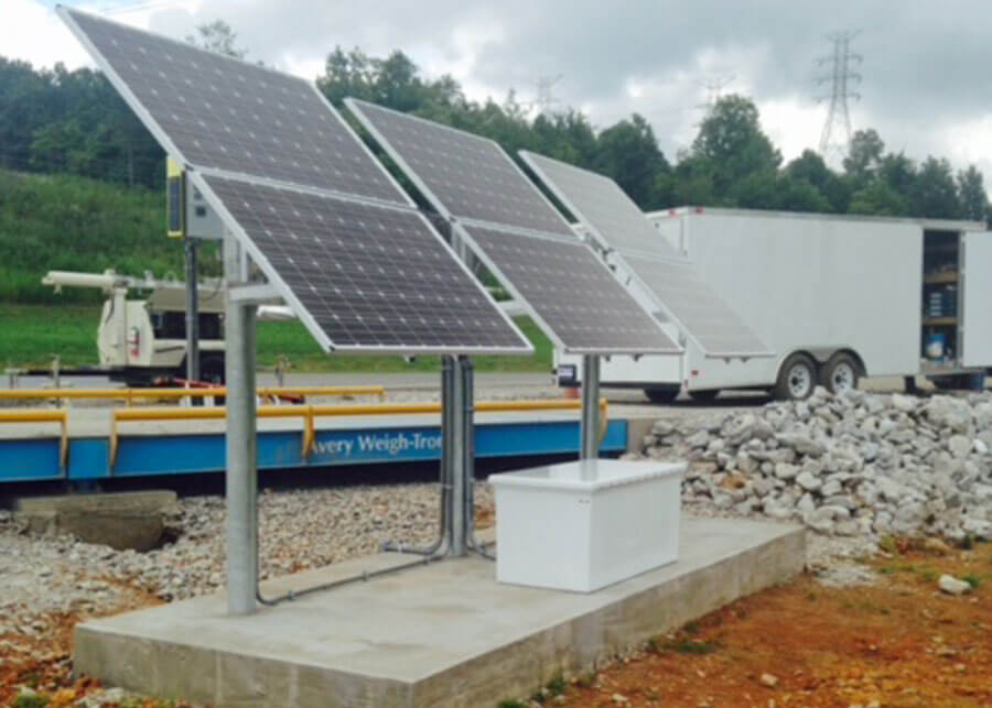 Wingfield Scale solar power systems