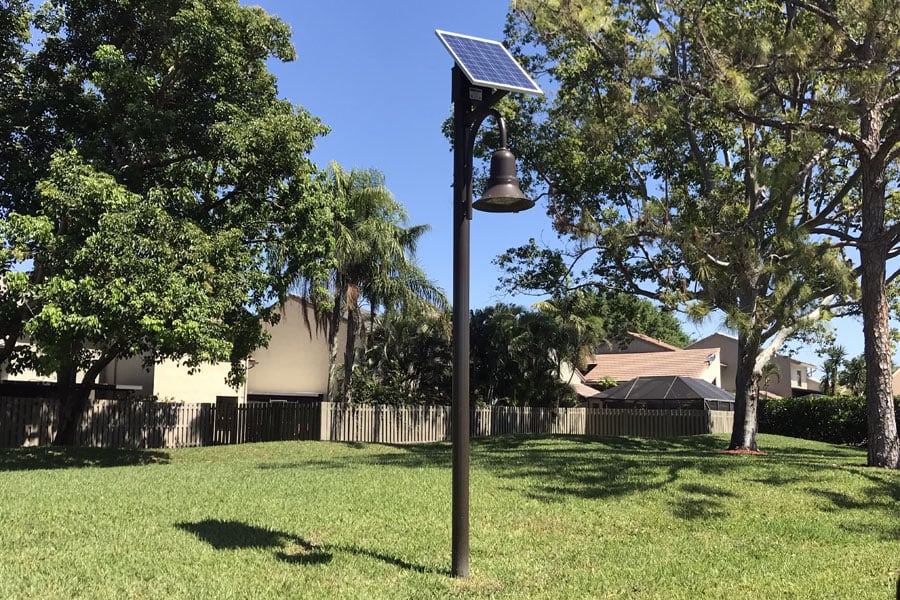 Gardens of Woodberry Solar LED Light System