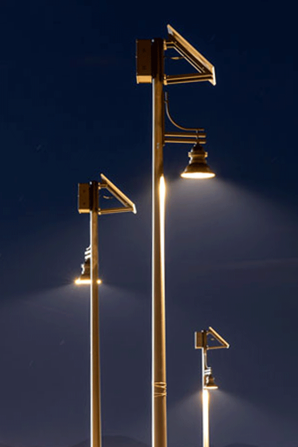 Santa Fe Airport SolarUrban Solar LED Lighting System