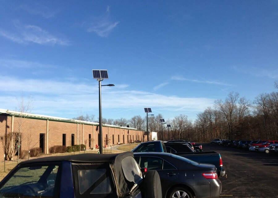 ATTC Manufacturing Solar LED Parking Area Lighting